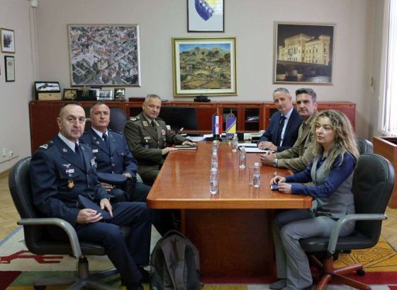 Zamjenik ministra odbrane BiH sastao se s delegacijom Inspektorata Ministarstva odbrane Hrvatske