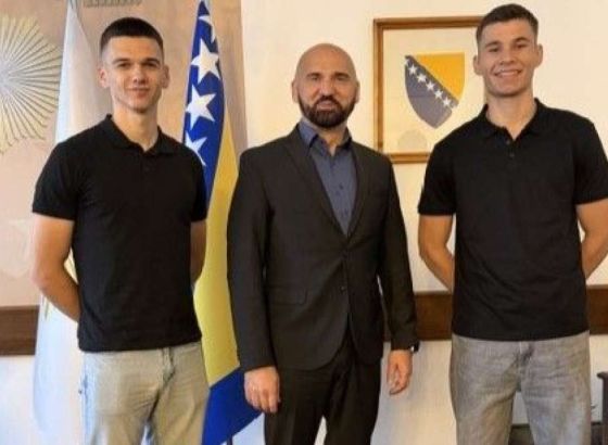 Ministar Isak uručio nagrade dvojici kadeta Policijske akademije zbog hrabrosti i humanosti