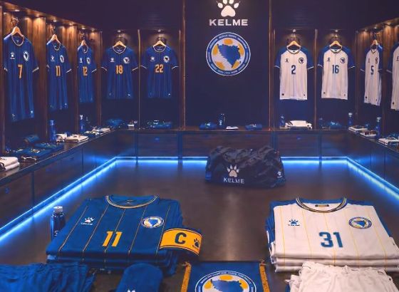 Predstavljen novi dres reprezentacije Bosne i Hercegovine