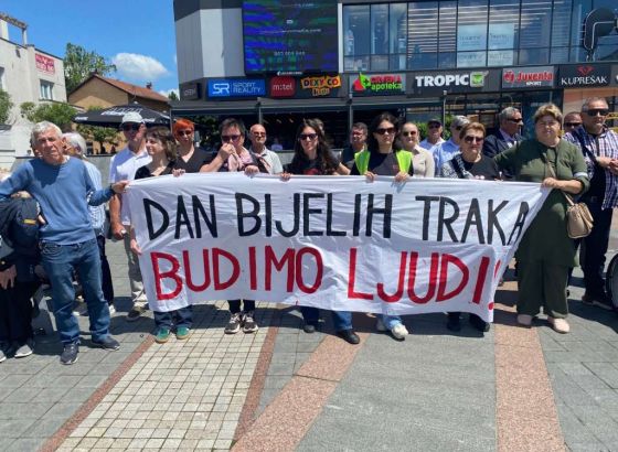 Obilježavanje Dana bijelih traka u Prijedoru 31. maja