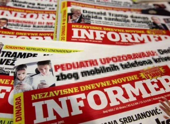 Zabranjeno emitiranje Informera u Crnoj Gori