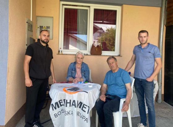 Merhamet Bosanska Krupa podijelio kurbansko meso socijalno ugroženim porodicama