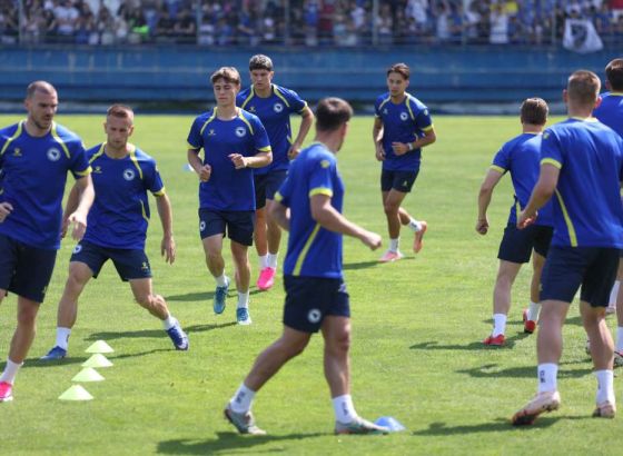 Otvoreni trening reprezentacije BiH uoči odlaska u SAD
