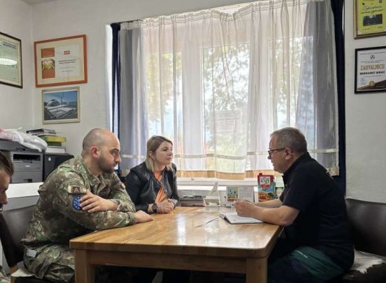 EUFOR LOT tim posjetio Merhamet Bihać, razgovarano o socijalnim izazovima