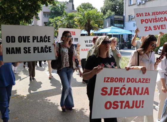 Počeo štrajk upozorenja uposlenika pravosuđa u HNŽ-u: Ovaj put nećemo odustati