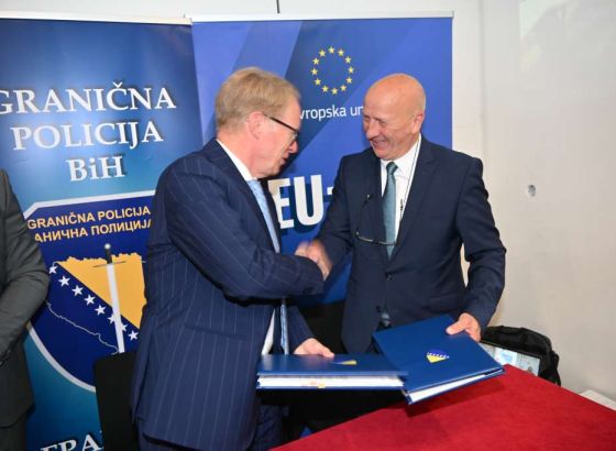 Potpisan Memorandum o razumijevanju - Jačanje saradnje Bosne i Hercegovine i Frontexa