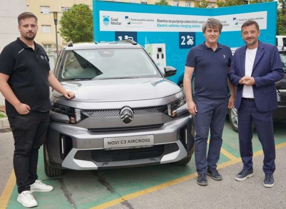Grad Mostar nabavio električno vozilo, cilj ušteda troškova i smanjenje emisije štetnih plinova