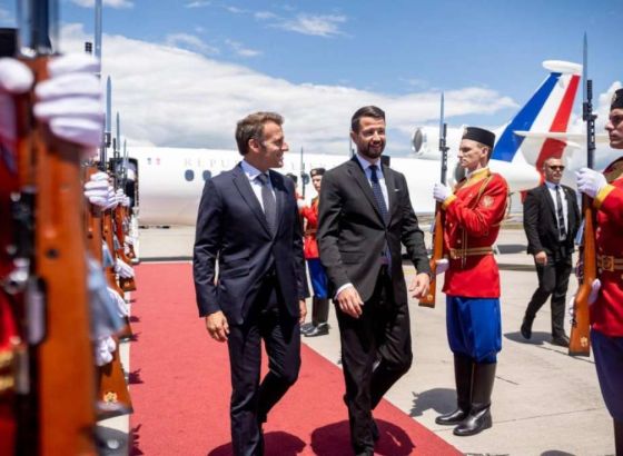 Macron doputovao u službeni posjet Crnoj Gori