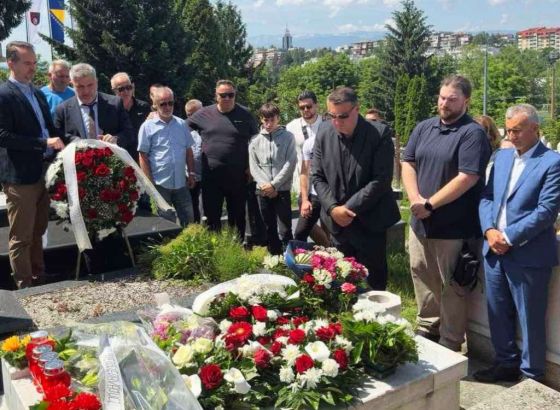 Obilježena 34. godišnjica pogibije Vinka Šamarlića