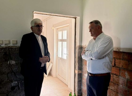Vukadin i Majić obišli radove na budućem socijalnom centru za osobe s demencijom u Lištanima