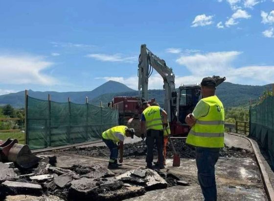 U Bihaću počela rekonstrukcija Orljanskog mosta, vrijednost radova 153.000 KM