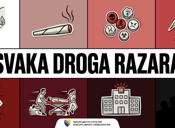SVAKA DROGA RAZARA“: Preventivna kampanja za život bez ovisnosti