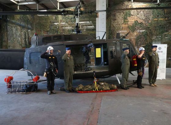 SAD donirale spasilačku dizalicu za helikoptere Oružanih snaga BiH