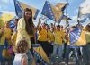 Svi pjevaju novu navijačku pjesmu "Volimo te, Bosno", u spotu Baždarević, Nikić, Bolić, Glavaš...
