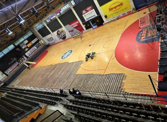 Obnova parketa u Maloj dvorani Mejdana unaprijedit će uslove za sportiste i međunarodna takmičenja