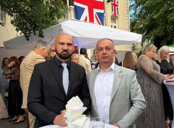 Isak i Marić na svečanosti povodom obilježavanja službenog rođendana kralja Charlesa III
