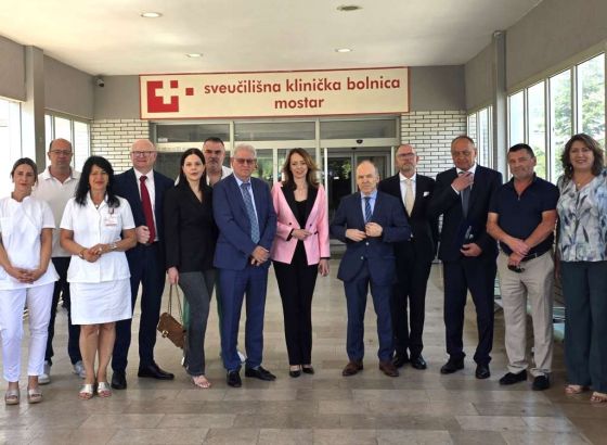 Eurotransplant u posjetu SKB Mostar: Prva transplantacija bubrega važan signal napretka
