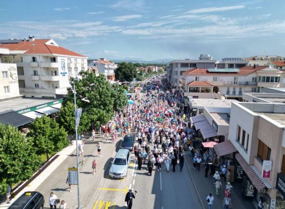 Tisuće hodočasnika molile za mir na 35. Hodnji mira od Humca do Međugorja