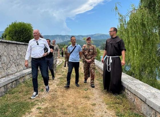 Helez i komandant EUFOR-a posjetili znamenitosti BiH na području Kupresa i Prozor-Rame