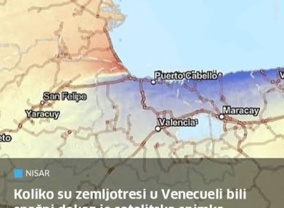NASA: Više od 58.000 zgrada uništeno ili oštećeno u potresima u Venecueli