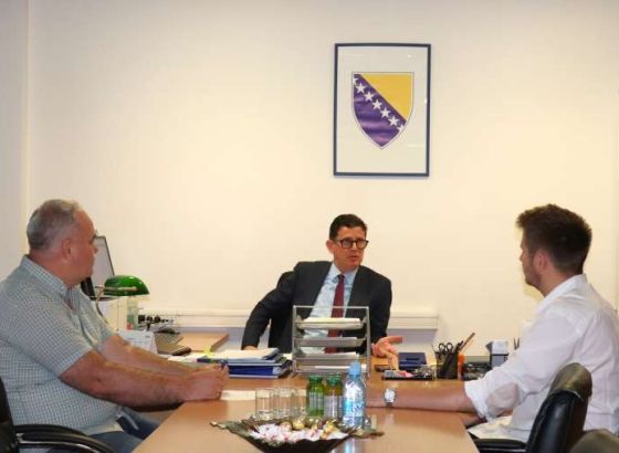Neformalni susret novinara i v. d. glavnog tužioca ZDK-a Ermina Imamovića