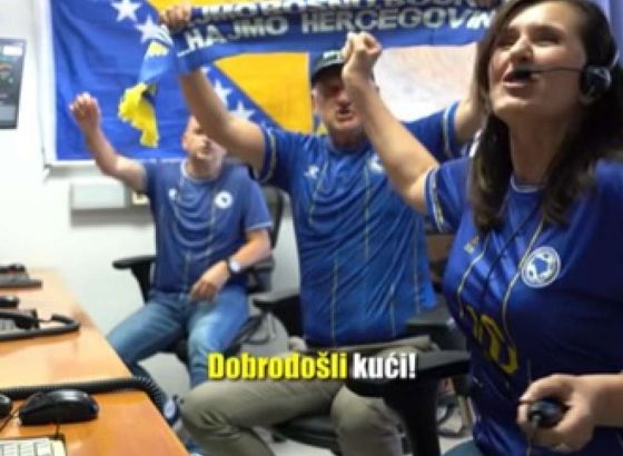 BHANSA poželjela dobrodošlicu Zmajevima pri ulasku u zračni prostor Bosne i Hercegovine