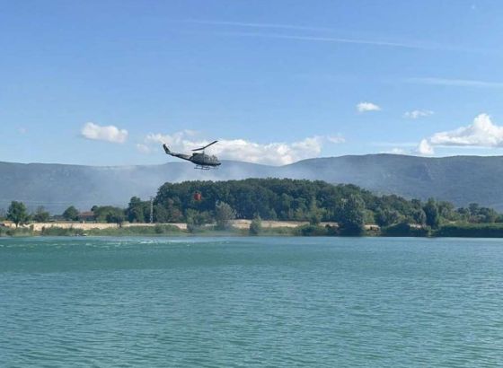Drvar traži pomoć helikoptera zbog požara kod sela Kamenica
