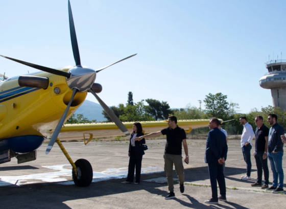 Buhač i Kordić obišli posade air tractora stacionirane u Mostaru