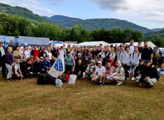 Više od 200 učenika iz Kantona Sarajeva učestvuje u Maršu mira