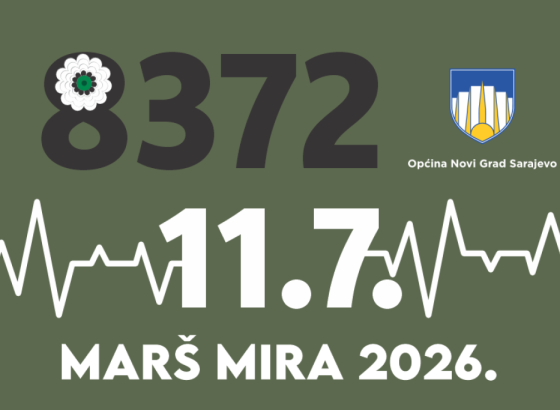 Općina Novi Grad Sarajevo osigurala prevoz učesnika na Marš mira, prijavilo se 60 osoba