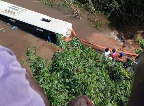 Putnički autobus survao se u rijeku u Obali Slonovače, 14 poginulih