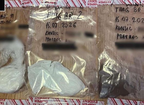 U pretresu obiteljske kuće u Konjicu pronađeni droga i novac
