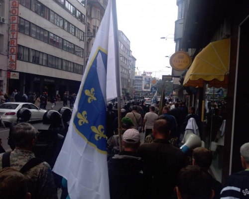 Protesti boraca u Sarajevu, 05.09