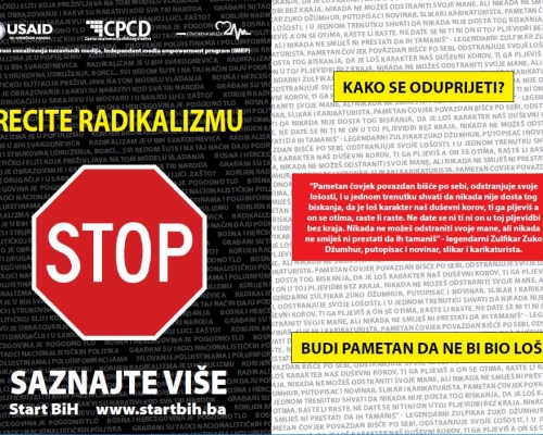 Startova ulična akcija: Sarajevo, Banja Luka, Mostar,..