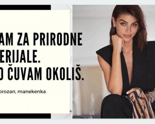 U zdravom okolišu, zdrav život/Modna industrija u službi očuvanja okoliša